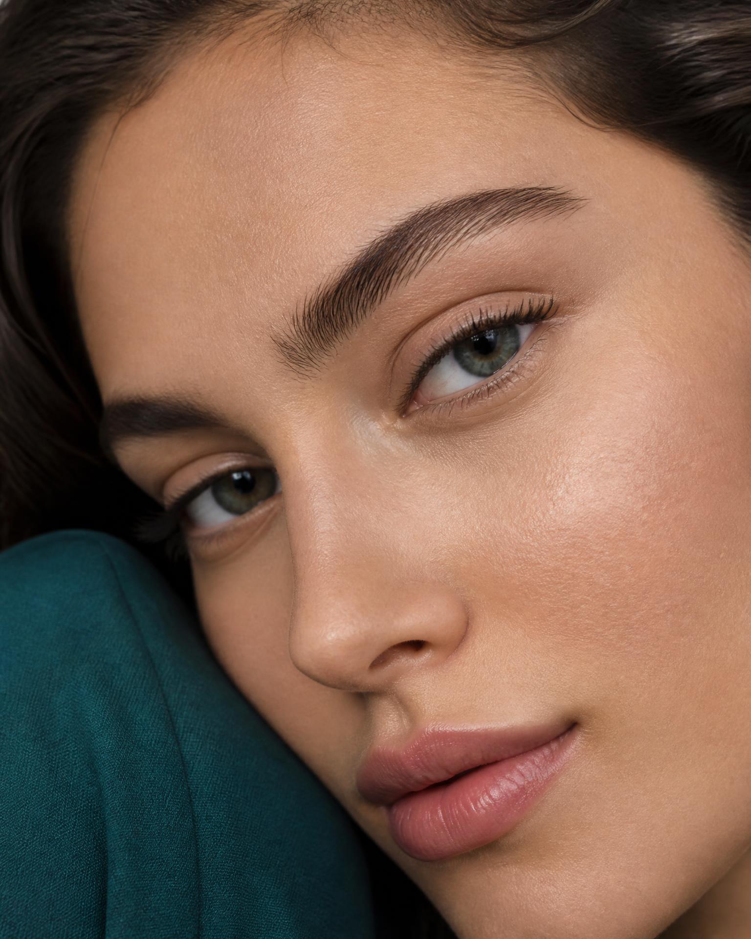 Resultado natural de microblading